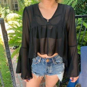 LF flowy top